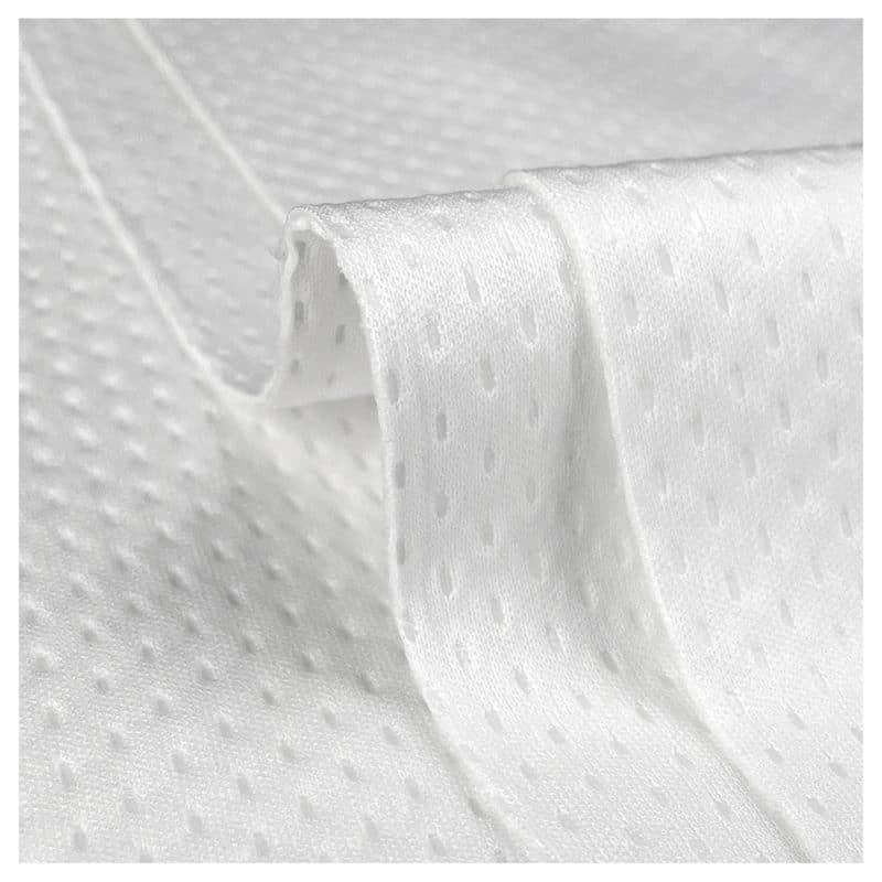 Detailed close-up of a TIDDOX quilted-patterned cleanroom polyester wipes with a center-folded curve