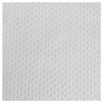 Zoomed in view of the quilted texture of a Polysoft wipes