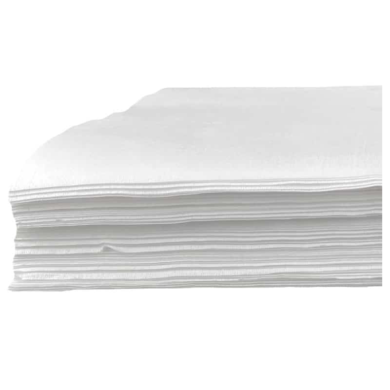 A side view of Polyester Cellulose Wipes with a white background