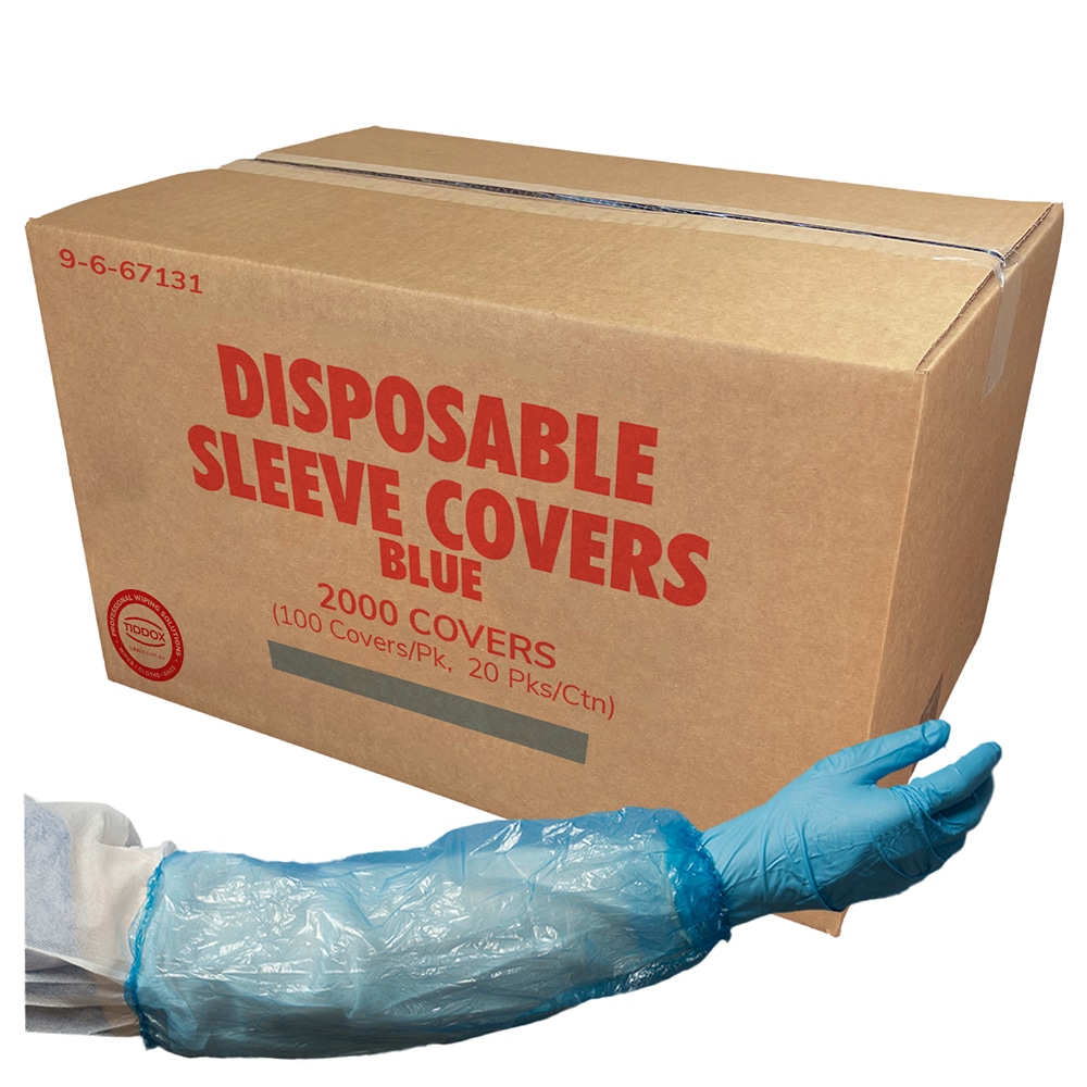 Blue Disposable Sleeve Protectors