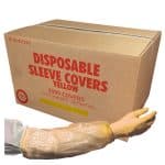 Yellow Disposable Sleeve Protectors